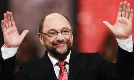 Martin Schulz at the party convention in Berlin