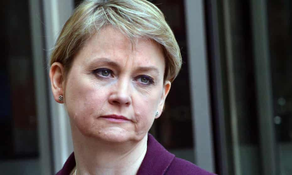 Yvette Cooper said that she had informed police and Twitter of the threat.
