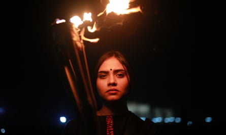 A protest in Dhaka demanding justice for rape victims