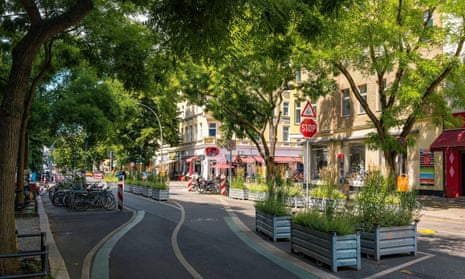 A street in the Bergmann neighborhood of Berlin