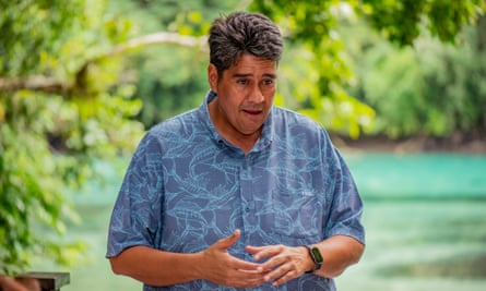 The President of Palau, Surangel Whipps Jr