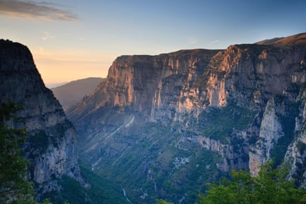 The Vikos gorge has been called ‘Greece’s Grand Canyon’