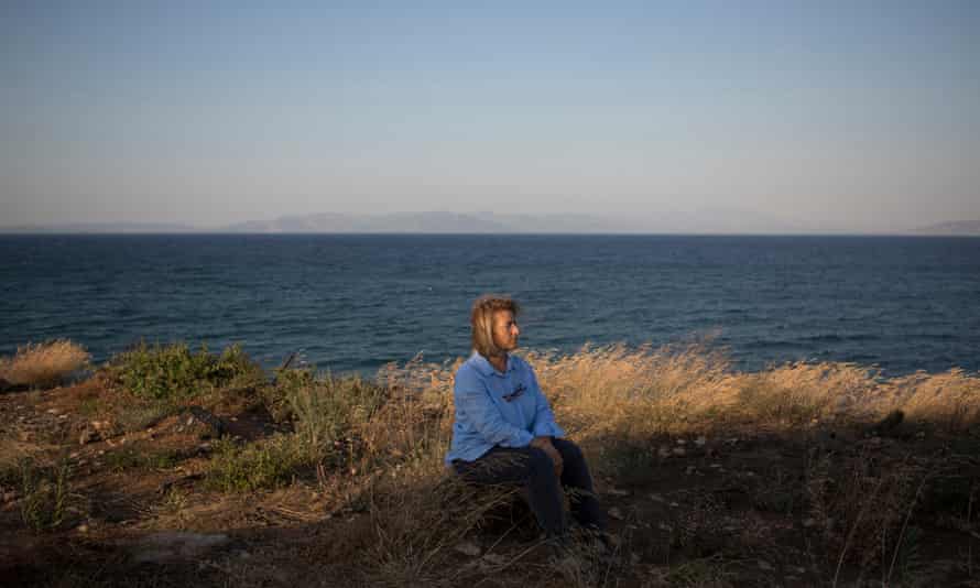 Christiana Fragkou, who survived the fires in Greece in July 2018