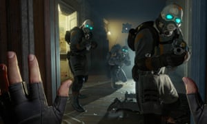 Gameplay from Half-Life: Alyx.
