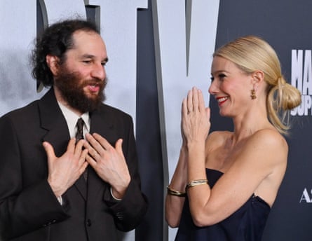 With Gwyneth Paltrow.