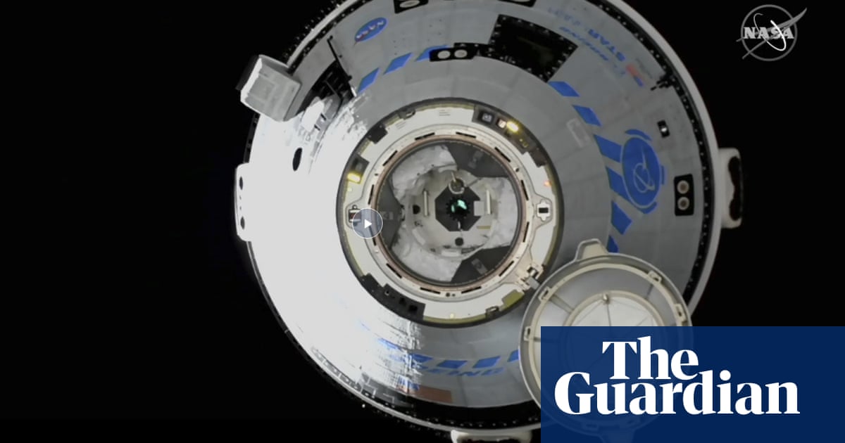 Boeing’s Starliner capsule docks for first time with International Space Station