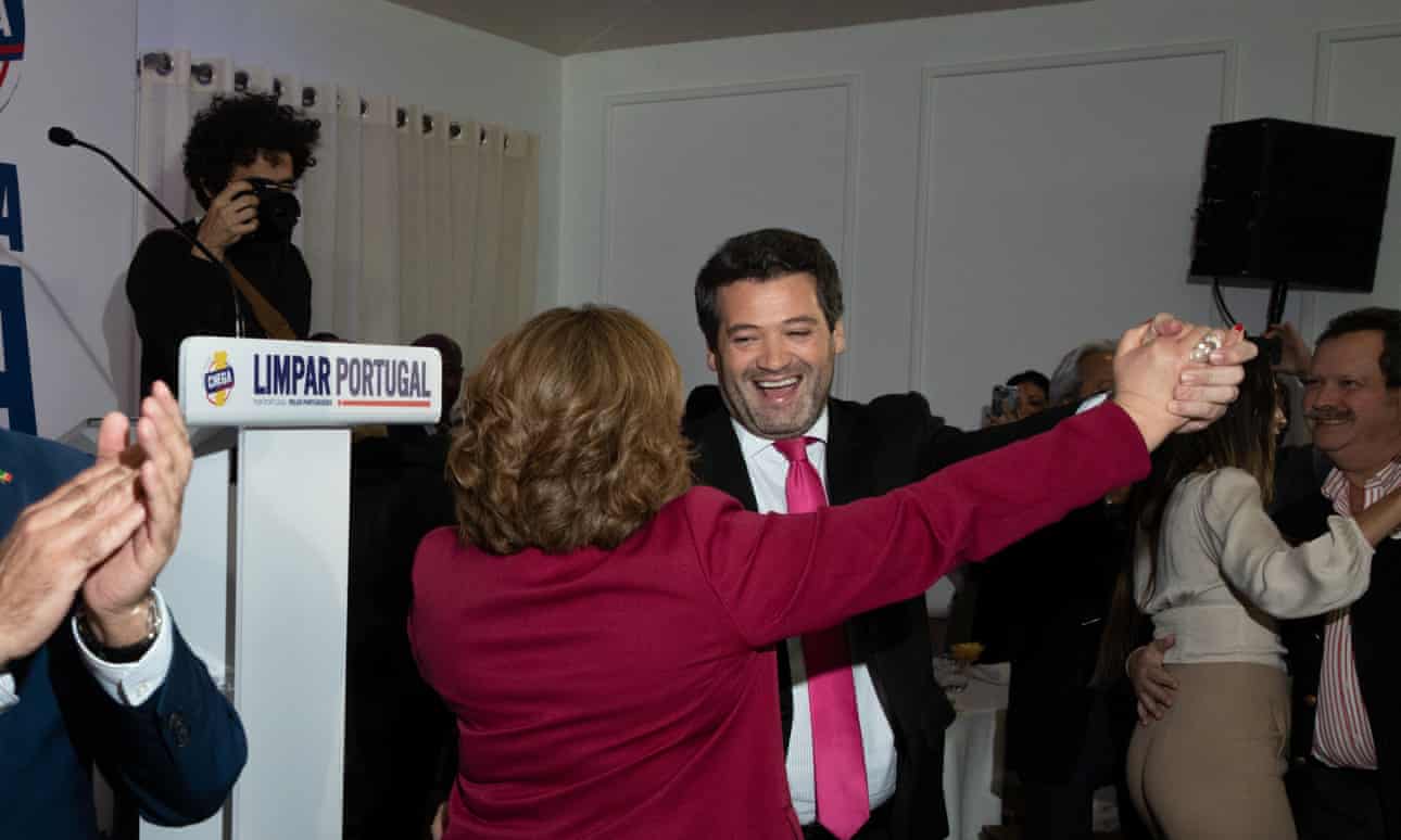 "Nunca hemos estado tan cerca": La extrema derecha portuguesa busca un avance en las elecciones