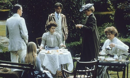 Rosemary Leach, right, as Mrs Honeychurch in A Room With a View, 1985.