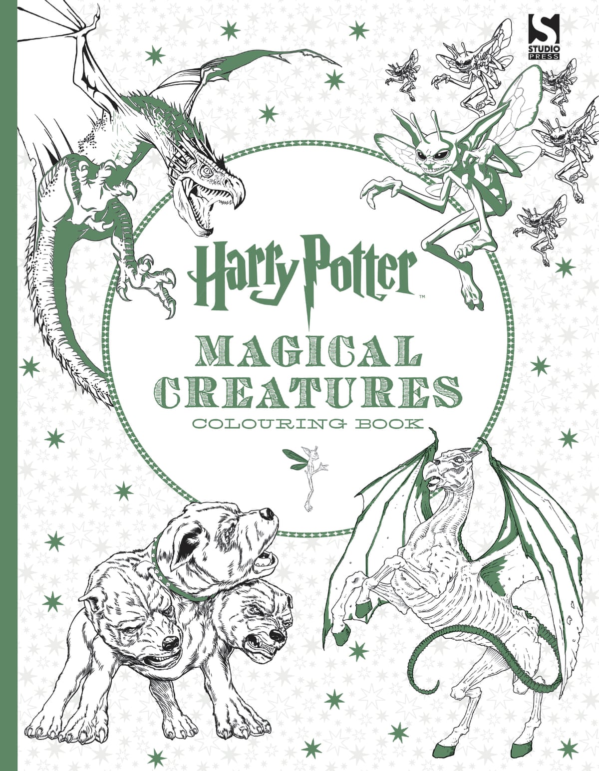 colouring harry potter's magical creatures a guide to