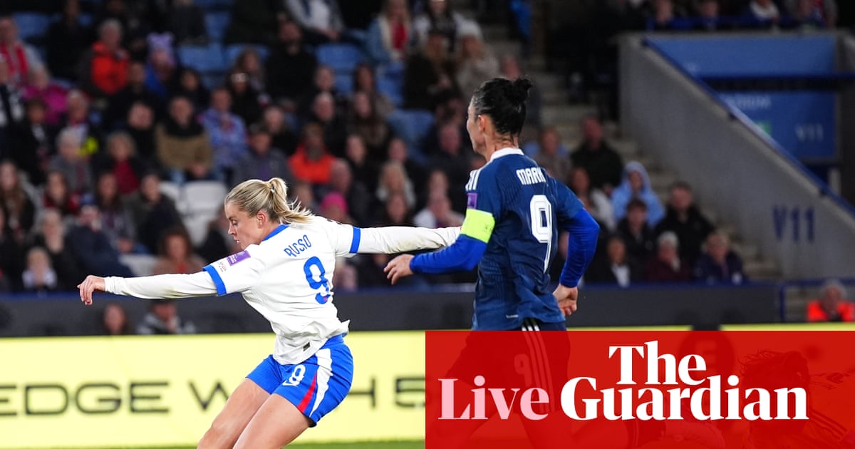 England v Greece: Women’s World Cup qualifying playoff, second leg – live