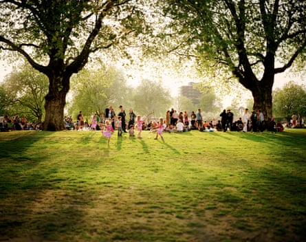 Fairies, London Fields, 2001 by Nick Waplington