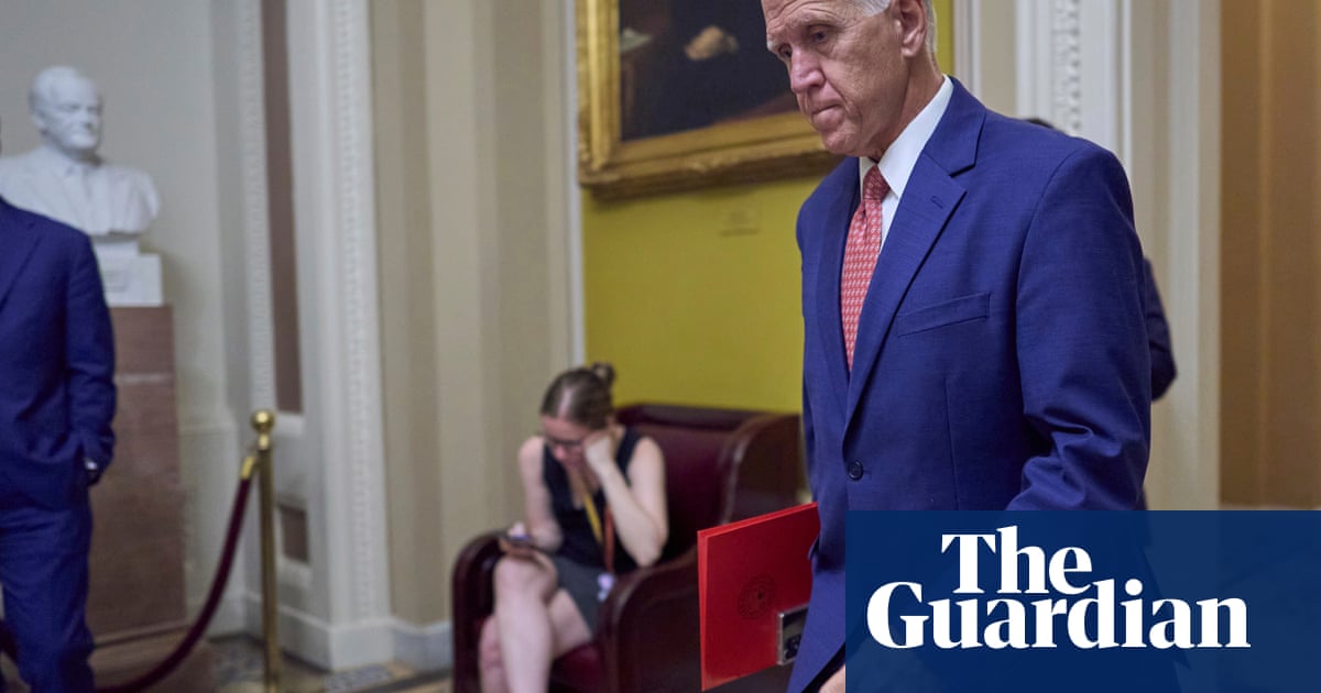Trump hits out at Republican senator for refusing to back big, beautiful bill'
