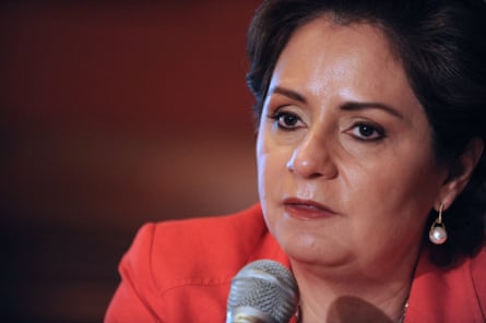 Mexican foreign affairs minister Patricia Espinosa