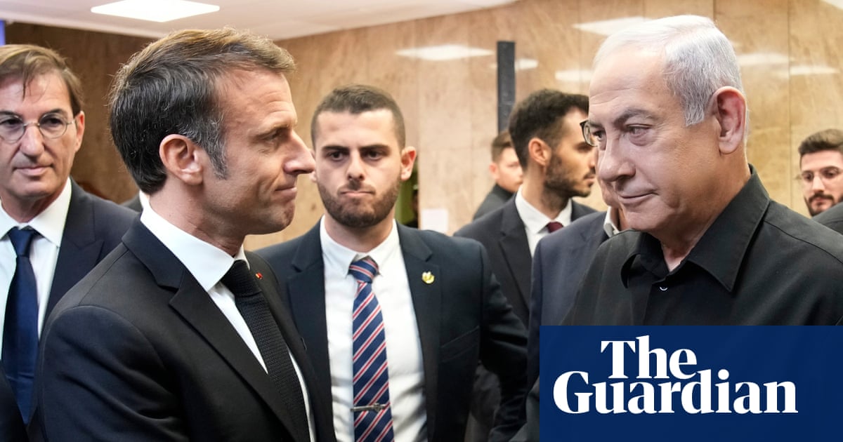 Macron decries abject' Netanyahu claim of antisemitic surge in France