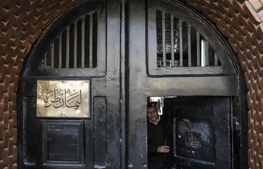 Entrance to the Tora prison in Cairo