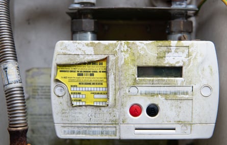 Un compteur de gaz à prépaiement