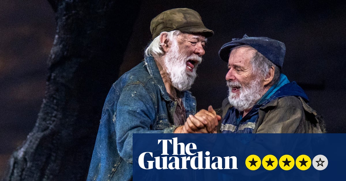Waiting for Godot review – Matthew Kelly and George Costigan are a bleakly funny double act