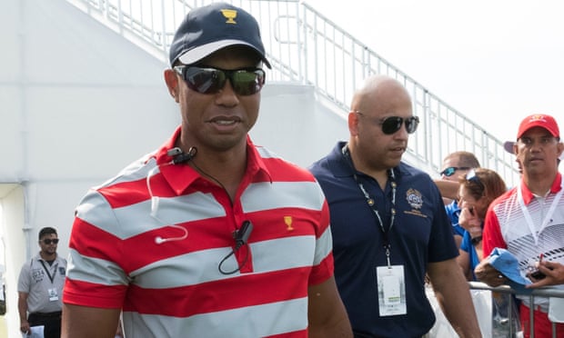 Tiger Woods, a US vice-captain for The Presidents Cup this week, is uncertain when he can return to playing.