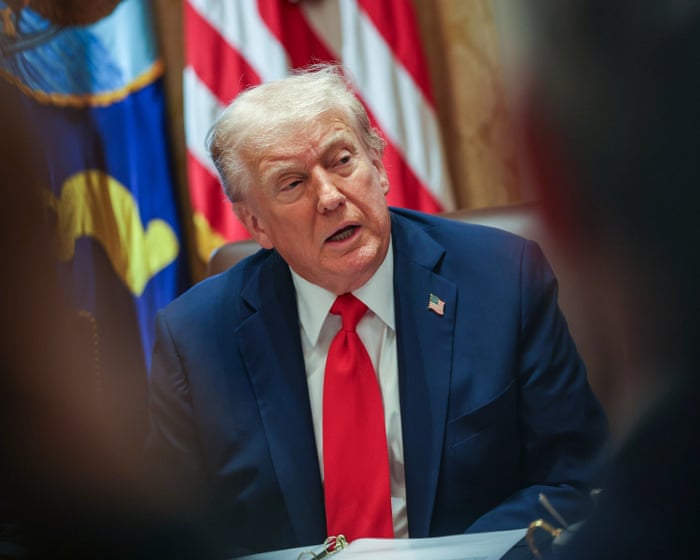 Trump says ‘we’re only going to cut Democrat programs’ as Senate again fails to advance stopgap funding bill – live