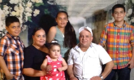 Maribel Trujillo and her family. 