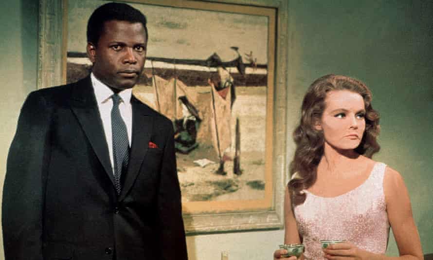 Guest star … Sidney Poitier and Katharine Houghton in Guess Who’s Coming to Dinner (1967).
