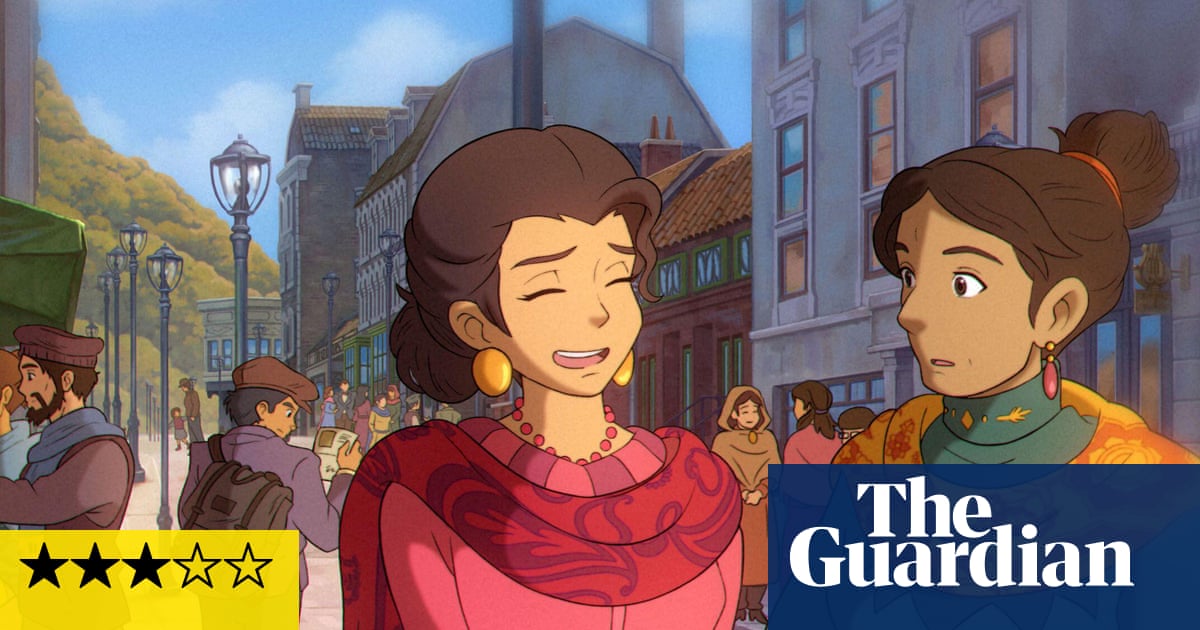 The Glassworker review – beautiful Ghibli-esque anti-war fable