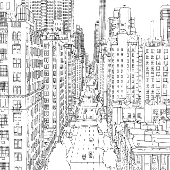 Fantastic Cities The Most Intricate All Ages Colouring Book