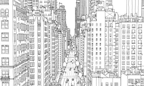 Fantastic Cities: the most intricate all-ages colouring book ...