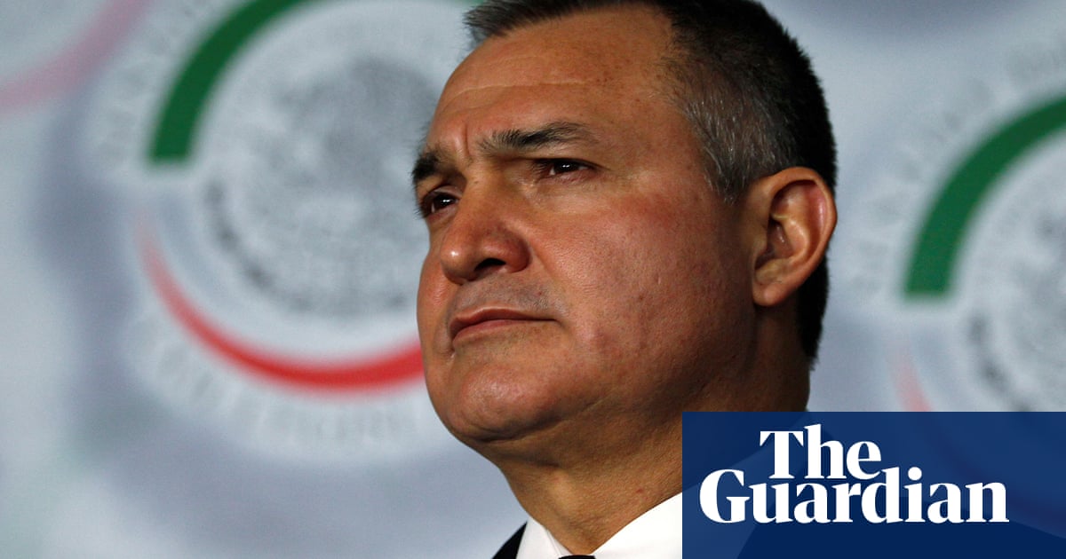 Mexico’s former top security chief on trial in US for allegedly enabling cartel to traffic drugs