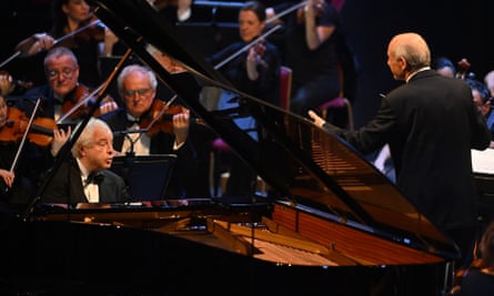 András Schiff (piano) with Ivan Fischer and the Budapest Festival Orchestra at Royal Albert Hall on 12 August.