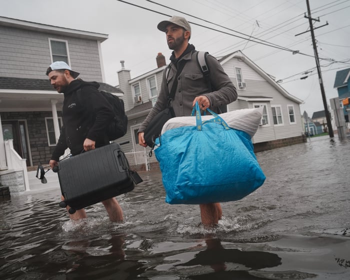 Nor’easter storm floods coastal areas from New Jersey to New England