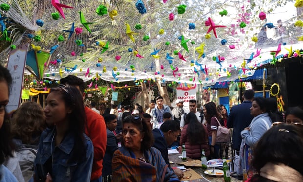 Hundreds of thousands of visitors are expected to descend on the Jaipur literature festival