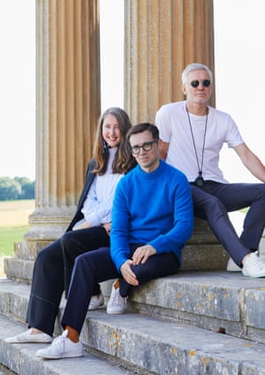 Designer Erdem MoralioÄŸlu and his team.
