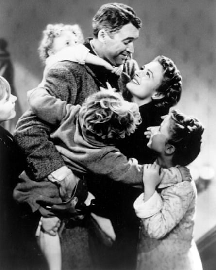 James Stewart and Donna Reed in It’s a Wonderful Life.