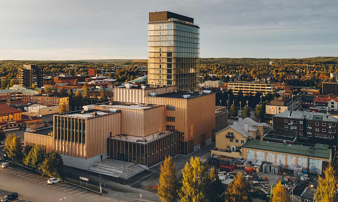Sara Cultural Centre and Wood Hotel, Skellefteå, Sweden