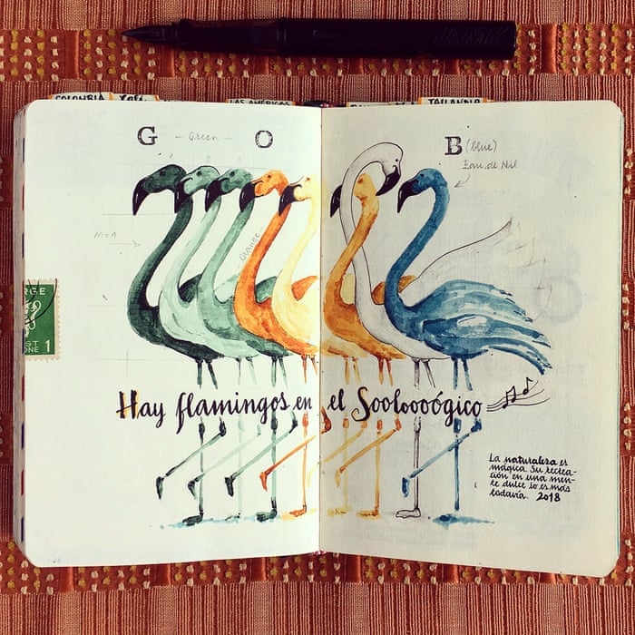 The Art Of The Travel Diary In Pictures Art And Design The Guardian