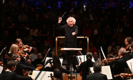 Quite brilliant … the LSO conducted by Sir Simon Rattle.