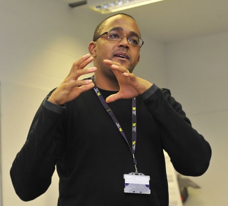 Kehinde Andrews teaching at Birmingham City University