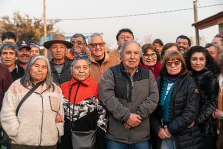 A group of smallholders from El Melón, near Anglo American’s El Soldado mine in Valparaíso
