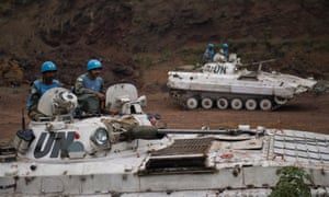 Indian peacekeepers in the east of the Democratic Republic of the Congo in 2013