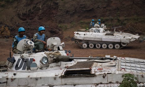 Indian peacekeepers in the east of the Democratic Republic of the Congo in 2013