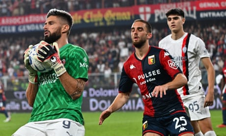 Olivier Giroud goalkeeper kits to be sold by Milan after striker’s stand-in heroics