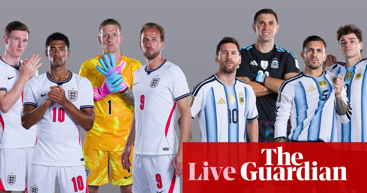 England v Argentina: World Cup 2026 semi-final – live