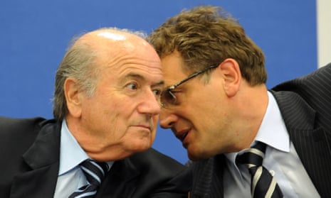 Sepp Blatter and Jerome Valcke in 2009