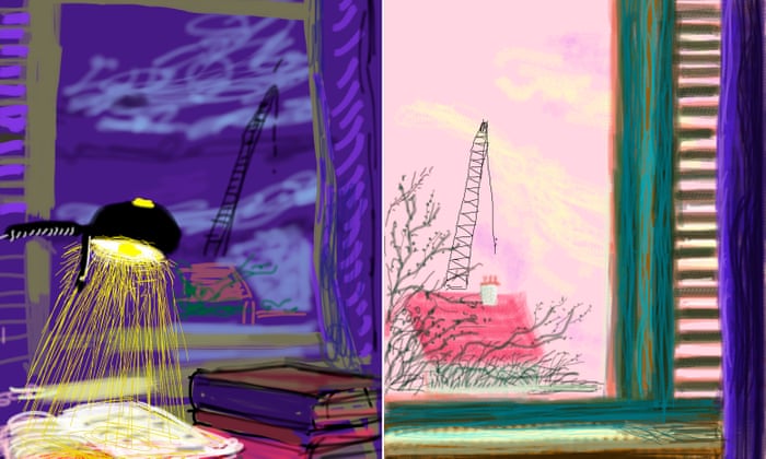 From Ipad To Glossy Book New Hi Tech Art By Hockney Unveiled