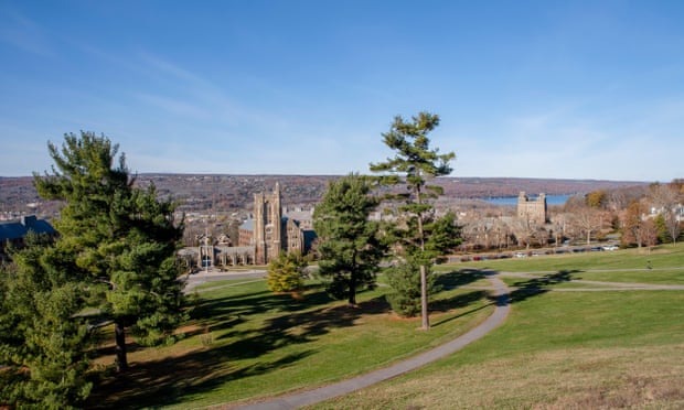 Mennen Hall and Campus, Cornell University, Ithaca