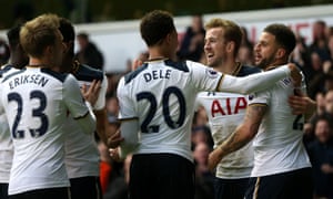 Tottenham Hotspur V Everton Premier League As It Happened Football The Guardian