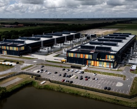 Microsoft datacentre in Middenmeer, the Netherlands