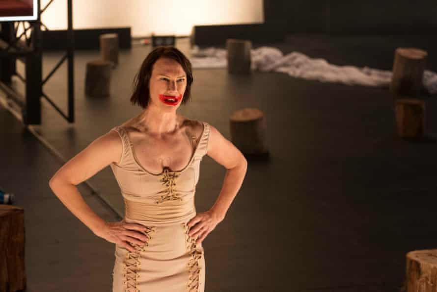 Belinda McClory in the Australian premiere of Revolt. She Said. Revolt Again.