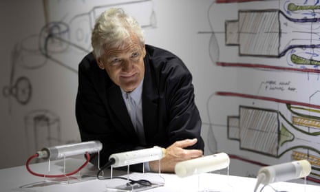 Founder of the Dyson company, designer James Dyson.